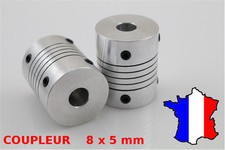 Lot de 2 coupleurs moteur alu